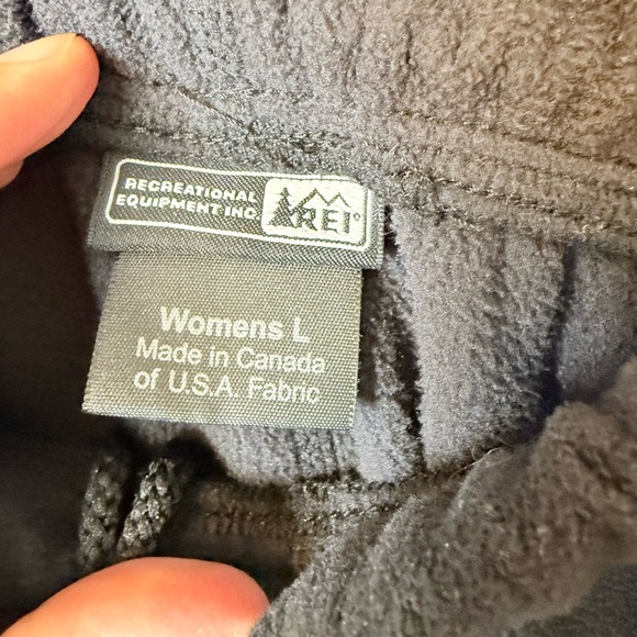REI Women’s Fleece Wind Pro Pants for Outdoors Large - Picture 3 of 6